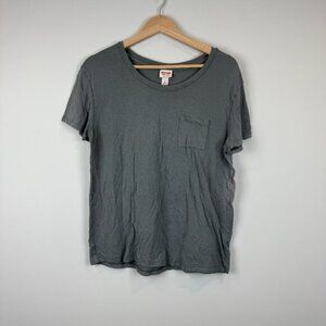 Mossimo Women's Light Gray T-Shirt, Size M